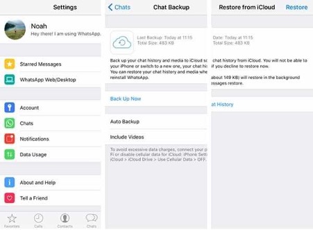 Recover Deleted Whatsapp Messages on iPhone